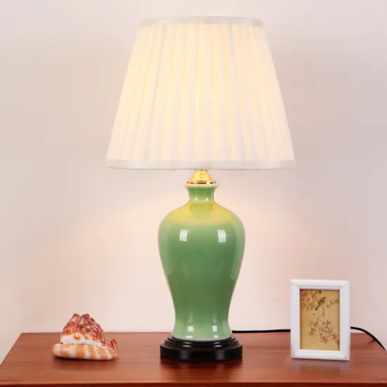 Classic Bronze Ceramic Table Lamp Bangladesh Bedside 2312