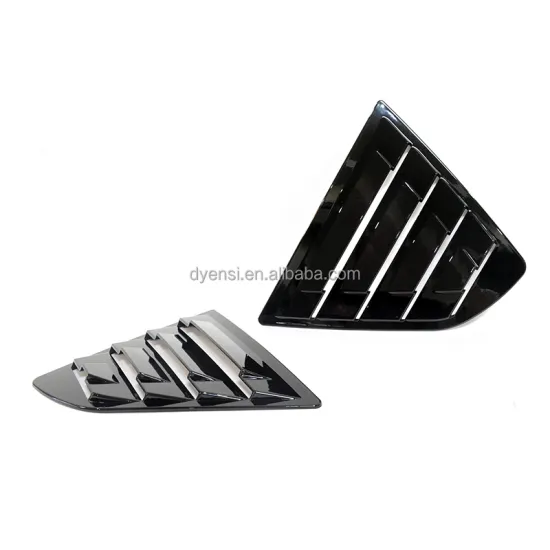 Quarter Window Louver Vent Trim Tuyere Side Window Shield Shutter Cover For Toyota Camry 2018-2021