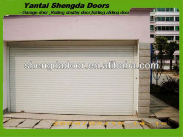 Automatic rolling door steel roller shuter slats villa garage door