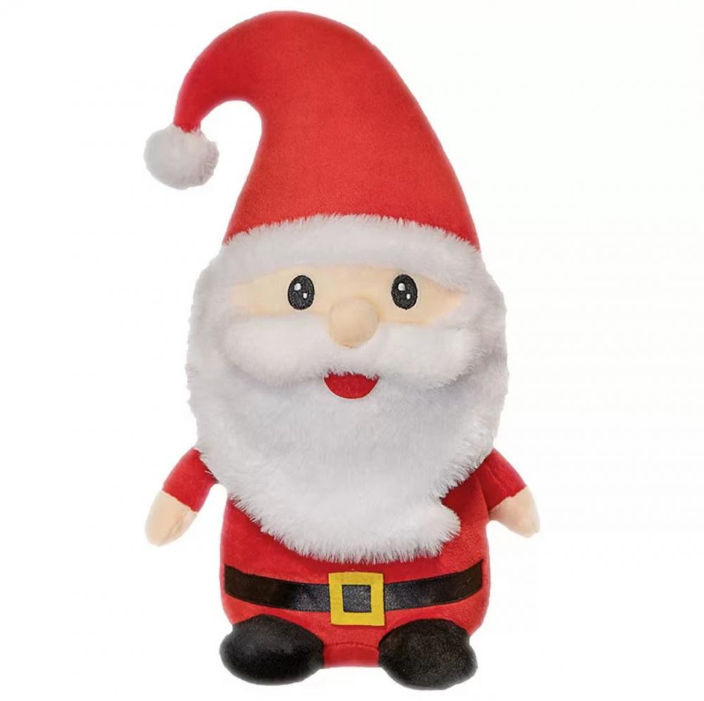 Cartoon cute Santa Claus Christmas plush toy