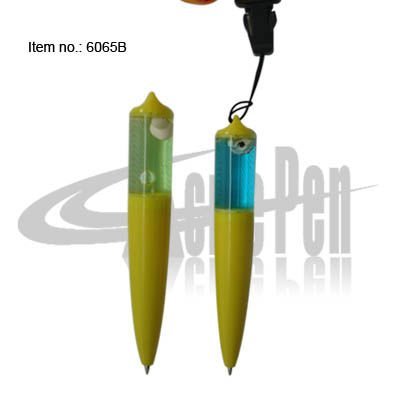 Mini Plastic Promotional Liquid floater ball pen