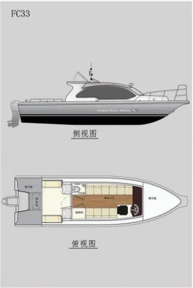 Fishing Vessel and Speed Boat: Aluminum and Fiberglass Fishing Yacht