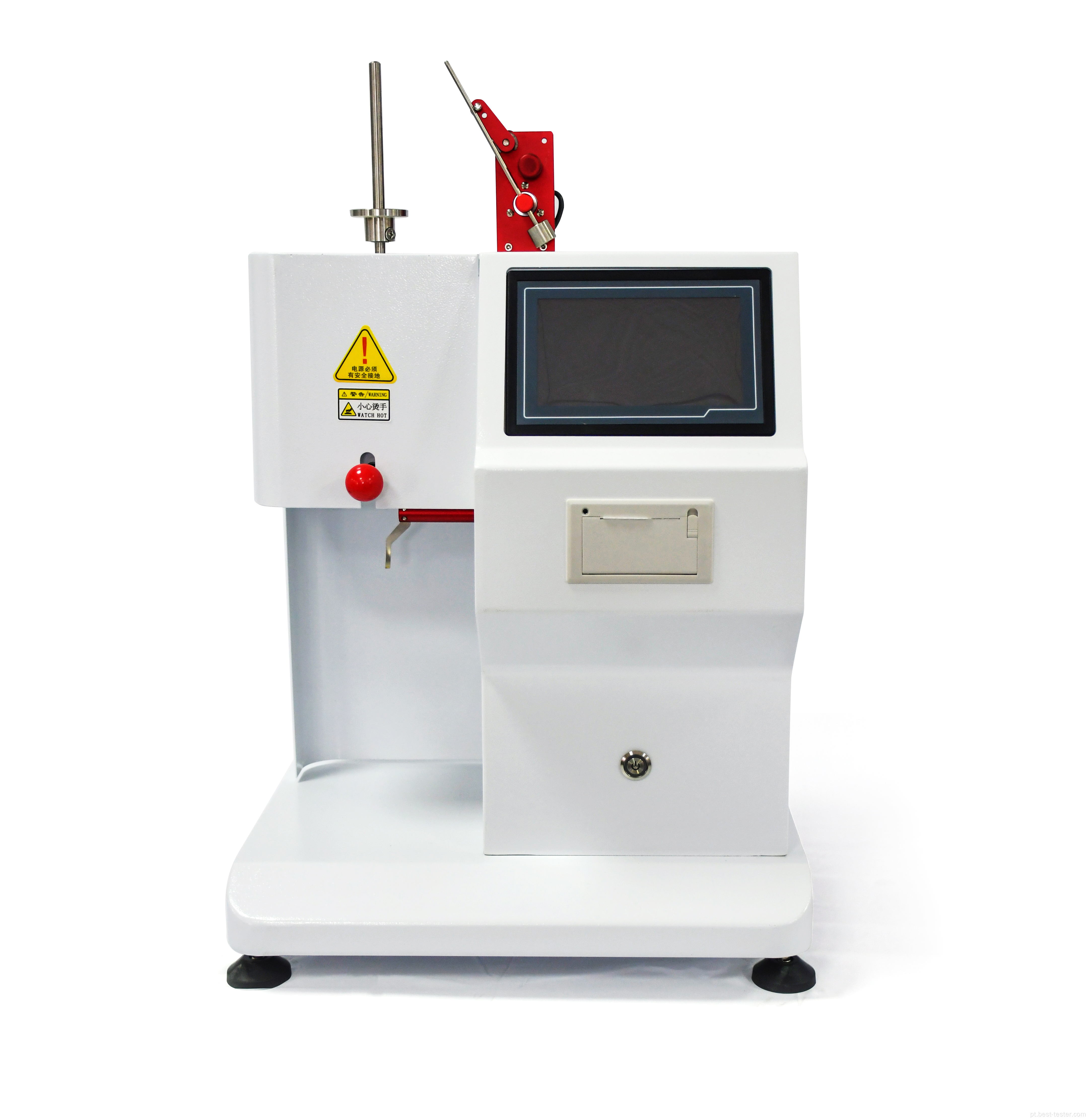 Máquina de teste de teste Mfi de índice de fluxo de fusão