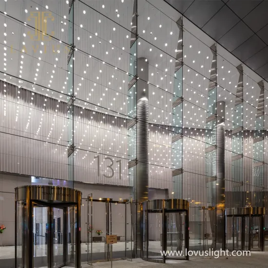 2022 White outdoor hot shopping mall chandelier custom creative shopping mall chandelier