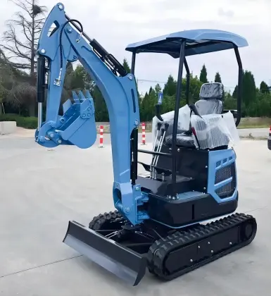 1 Ton Mini Crawler Digger with Kubota Engine for Farms