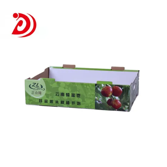 Custom Fruit colored cardboard boxes