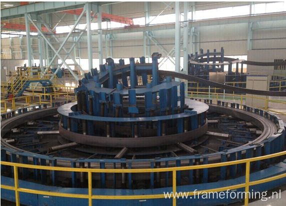 Making tube mill machine for carbon steel