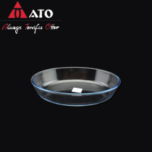Round Toughened Glass Plate Oven Steamed Dish