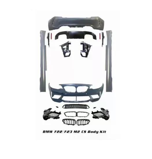 M2C Style BMW 2 Series F22 Front and Rear Bumper Kit