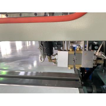 Colle CNC pour matelas en mousse tissu non tissé bonne chaîne de production de pulvérisation adhésive