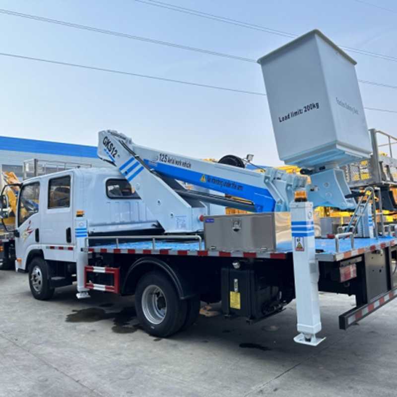FAW 4x2 12m Aerial Platform Truck for Industrial Use