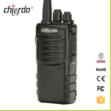 Professional design full duplex black 1800mAh VHF 136-174Mhz walkie talkie with low price