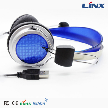 Business Headset med Mic Mute brusreducering