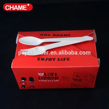 Paper take away pasta box/noodle box