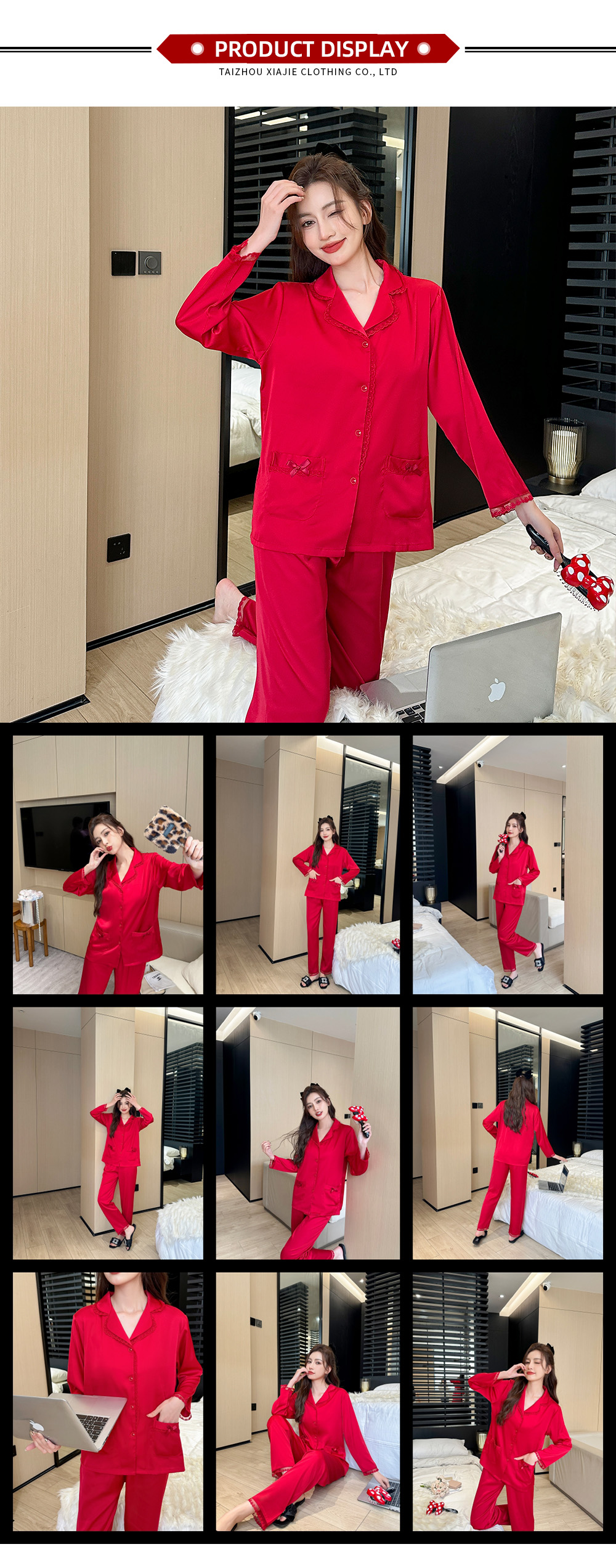 Long-sleeve Pajama Set2-34-X