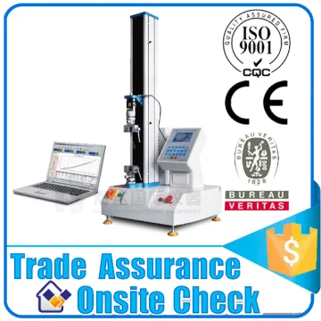 Single Column Electronic Universal Tensile Strength Testing Machine