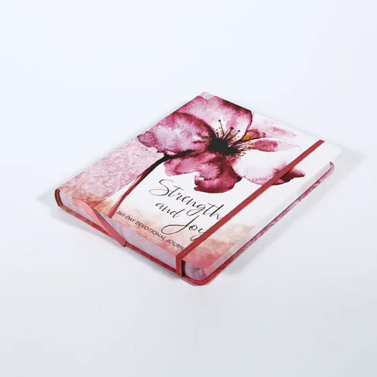 CMYK Customized print hardcover book with ribbon book