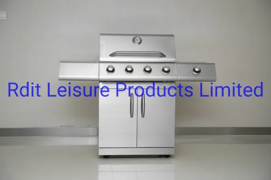 Auto Ignition Barbecue Grill Machine BBQ 4 Burners Gas Grill