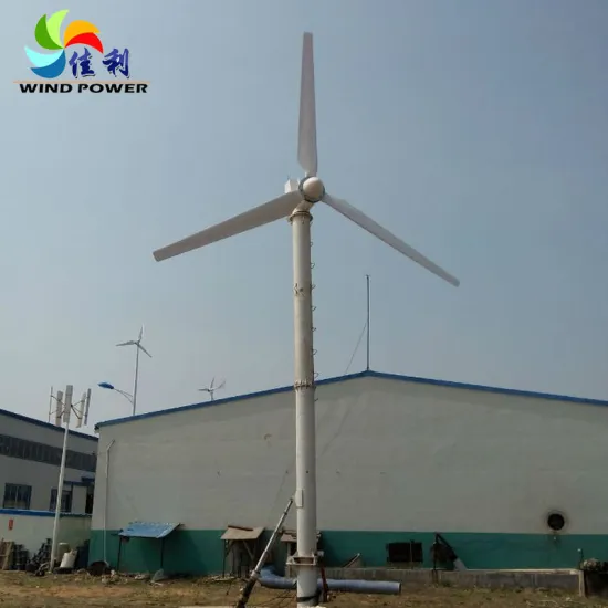 PLC control horizatal permanent magnet 10KW wind generator china