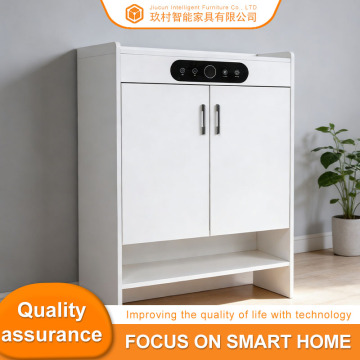 White Large-Capacity Smart Shoe Cabinet
