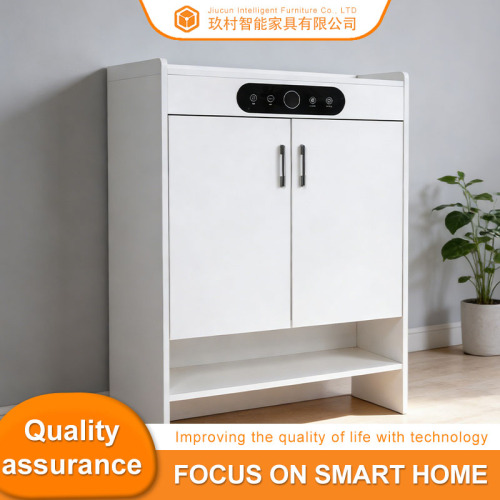 Белая разумная шафа для абутку вялікай ёмістасці