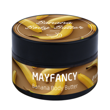 Atacado personalizou seu próprio logotipo Banana Body Butter