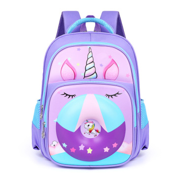 Mochila de dibujos animados popular popular para niños bolsas escolares