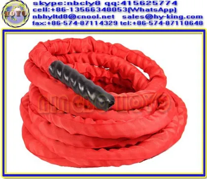 Polyester undulation ropes , workout battle ropes , heavy battle ropes for sale