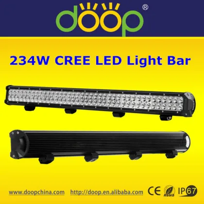 hot-sell 234W 36''LED light bar,cree led bar light