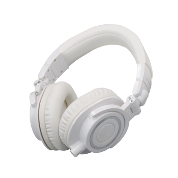 ATH-M50X Professional Studio Monitor White Gaming Headphones 110dB Detachable Cable On-Ear & Over-Ear