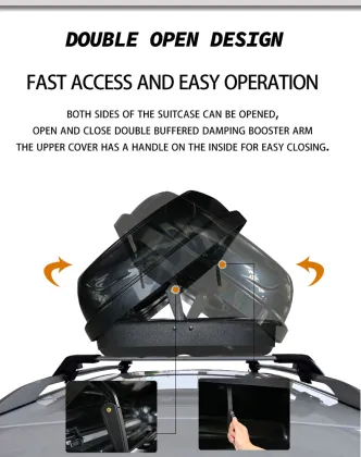 Customized ABS Auto Cargo Car Roof Boxes