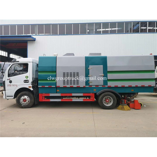 Dongfeng cesspit emptying vacuum sewage suction tank truck