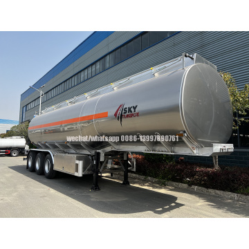 45.000 litros de transporte de transporte de aço inoxidável de aço inoxidável