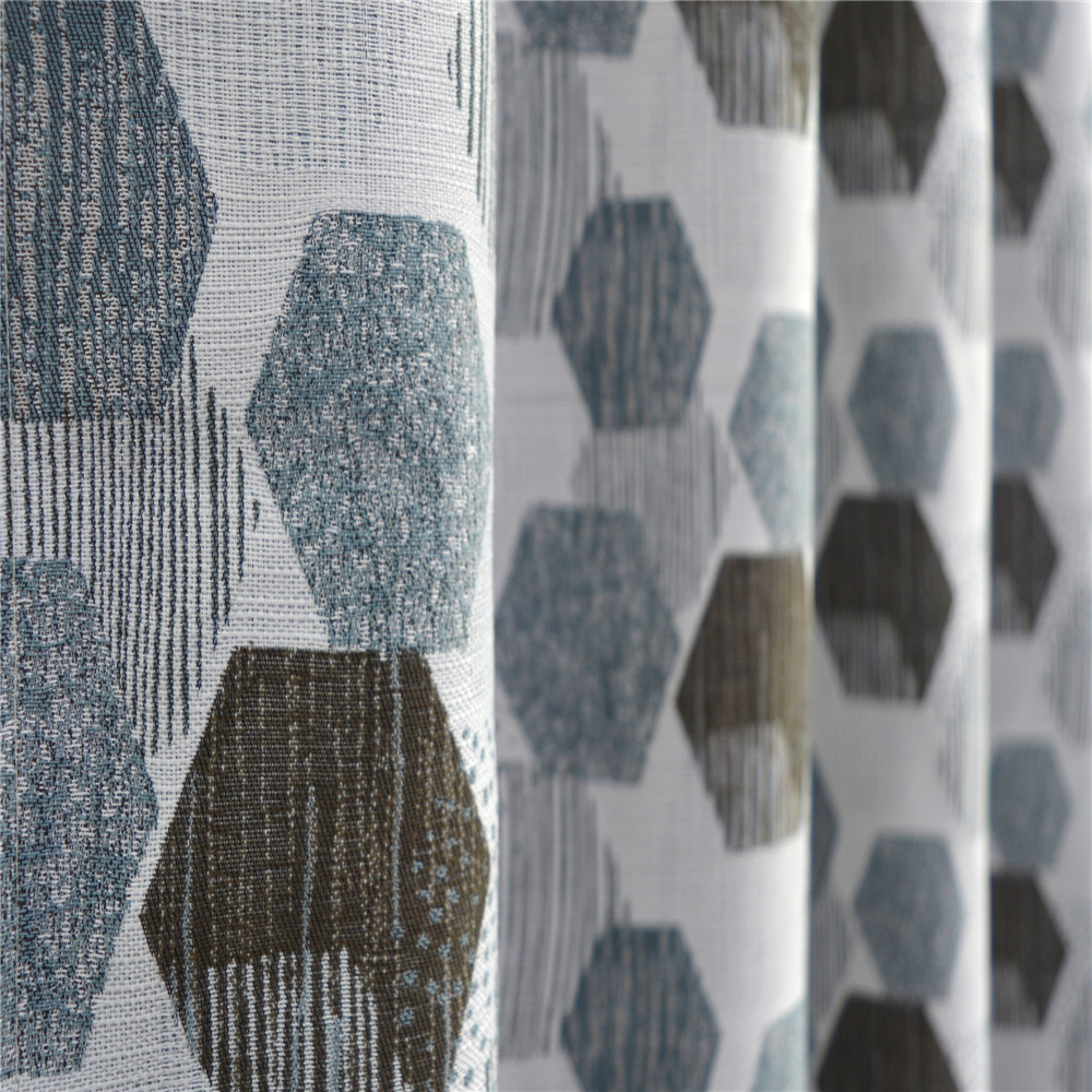 Modern Jacquard Design Curtain