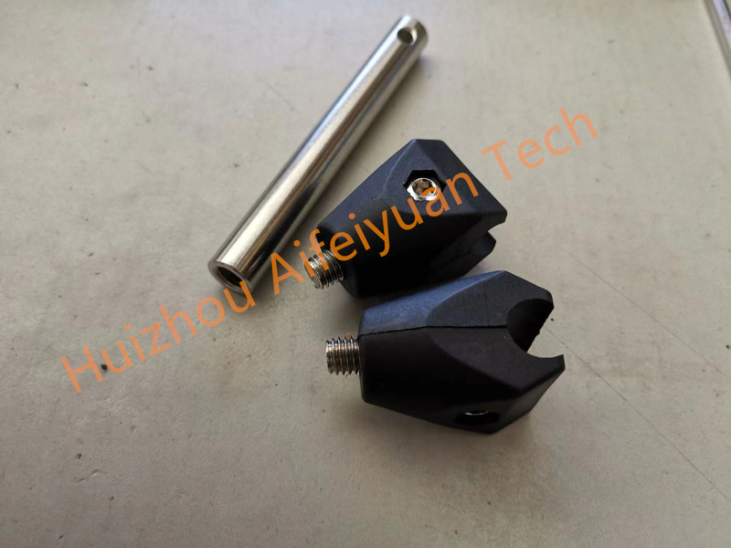 Adjustable Side Guide Rails, Mounting Brackets, and Star Knob for Conveyor Machine: Precision Alignment Solutions