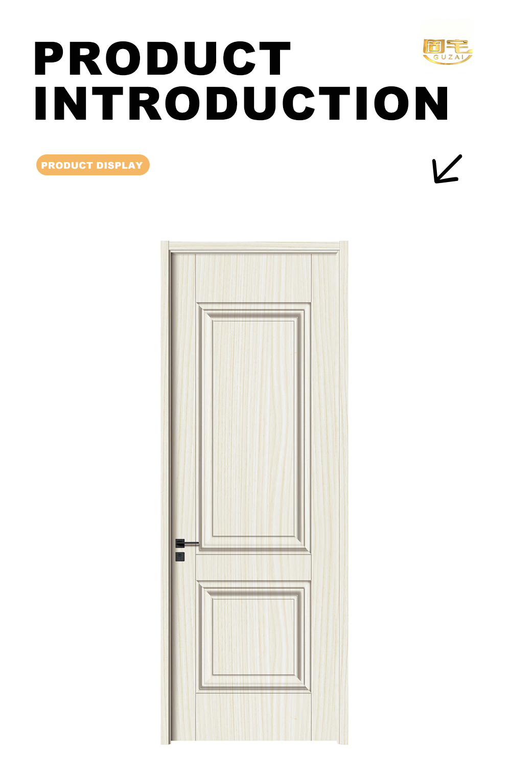 New White Maple Molded Timber Interior Door X