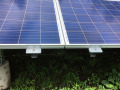 Manteneros solares de acero galvanizado para la planta de energía solar.