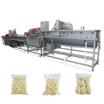 Vegetable Cutting Washing Processing Machine