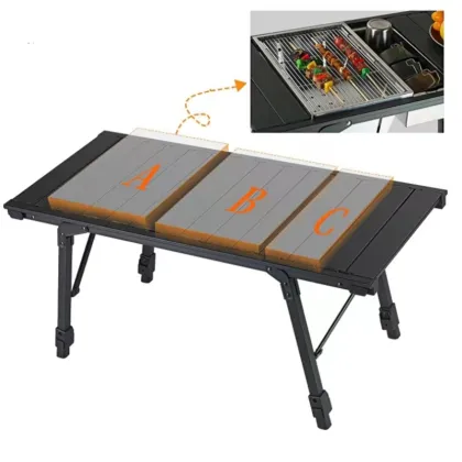 Extendable and Customizable IGT Camping Table