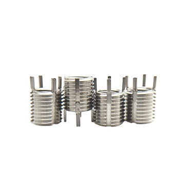 M2.5*0.45*3D Tailless Titanium Fasteners Industrial Natural Surface Treatment Galvanized Stainless Steel Wire Threaded Inserts