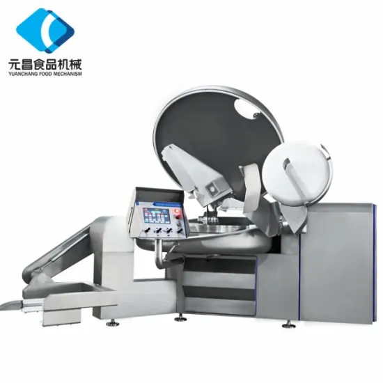High Speed Low Noise Stainless Steel Vacuum Bowl Cutter Chopper Mixer Machine