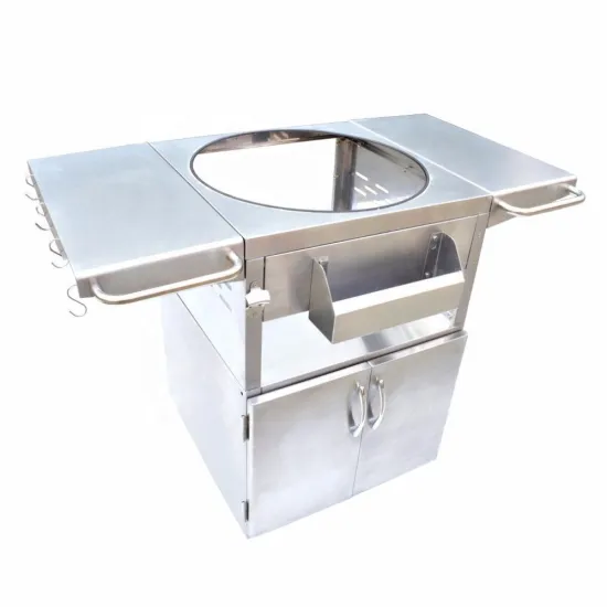 OEM Stainless Steel 304 Cart for 22-inch Ceramic Grills - Premium BBQ Accessories
