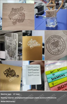 3W 5W JPT Huaray UV Laser Engraving Machine for Metal and Glass