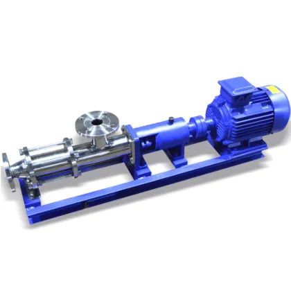 Factory Direct Low Price Industrial Stainless Steel Food Grade Vacuum Suction Mono Screw Pump