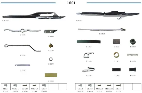 Gripper and Parts 1001