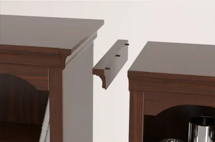 Wood Storage Shelf Bookcase