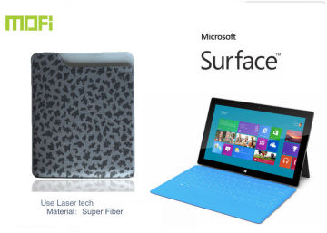 Leather, Super Fiber Customized Simple Laptop Protective Case  For Microsoft Surface
