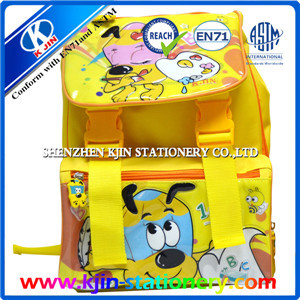 Kjin Stationery Double Shoulder Waterproof School Bag