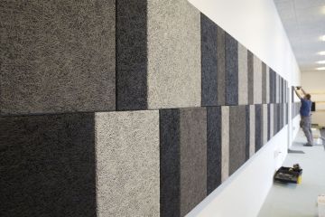 High Quality Wood Wool Fiber Cement Board for Studio