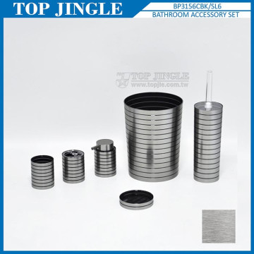 Classical Gray Color Copper Bathroom Accessories Set